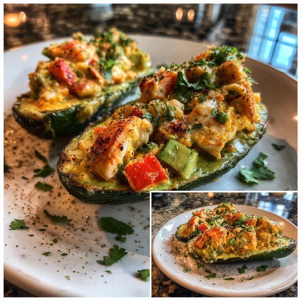 Stuffed Avocado with Crab