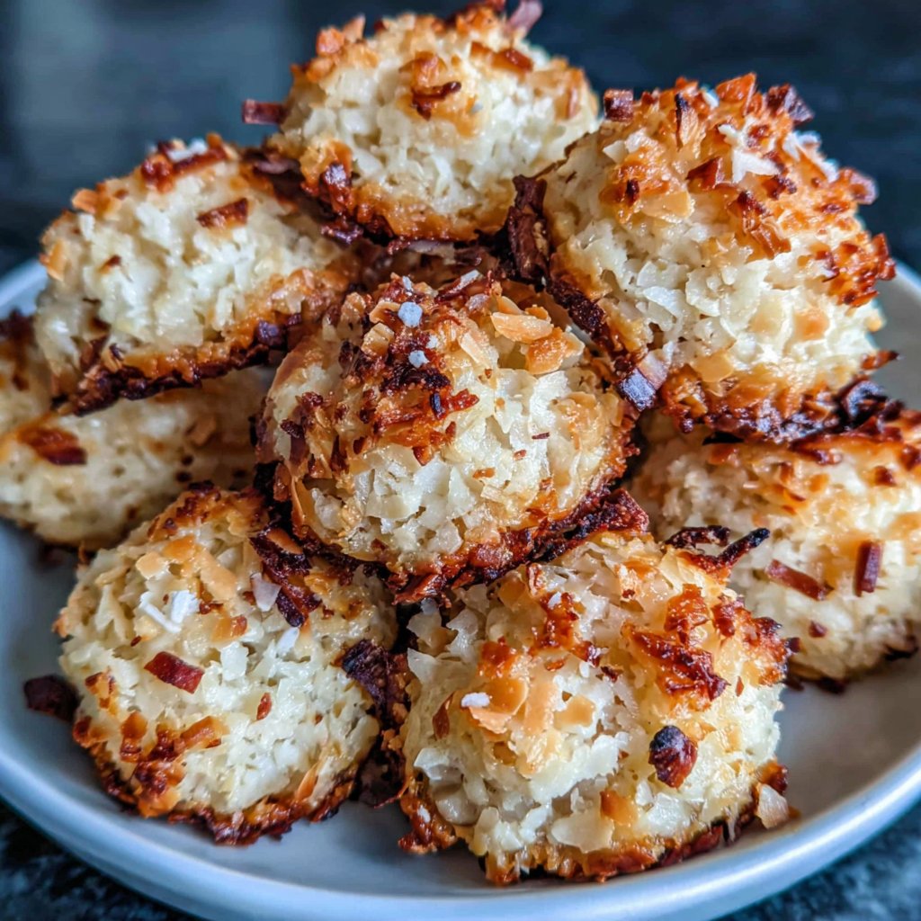 Sweet Dandelion Coconut Treats