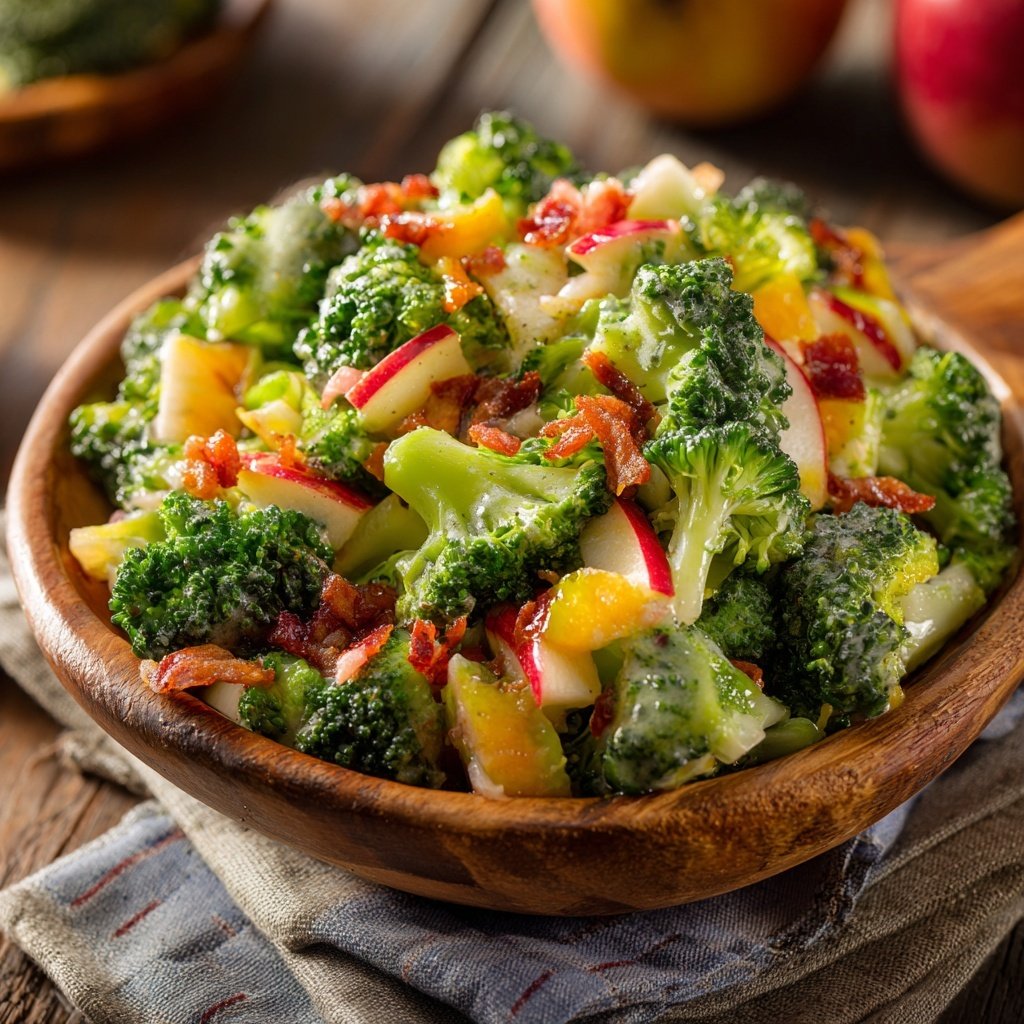 Charming Broccoli and Apple Salad