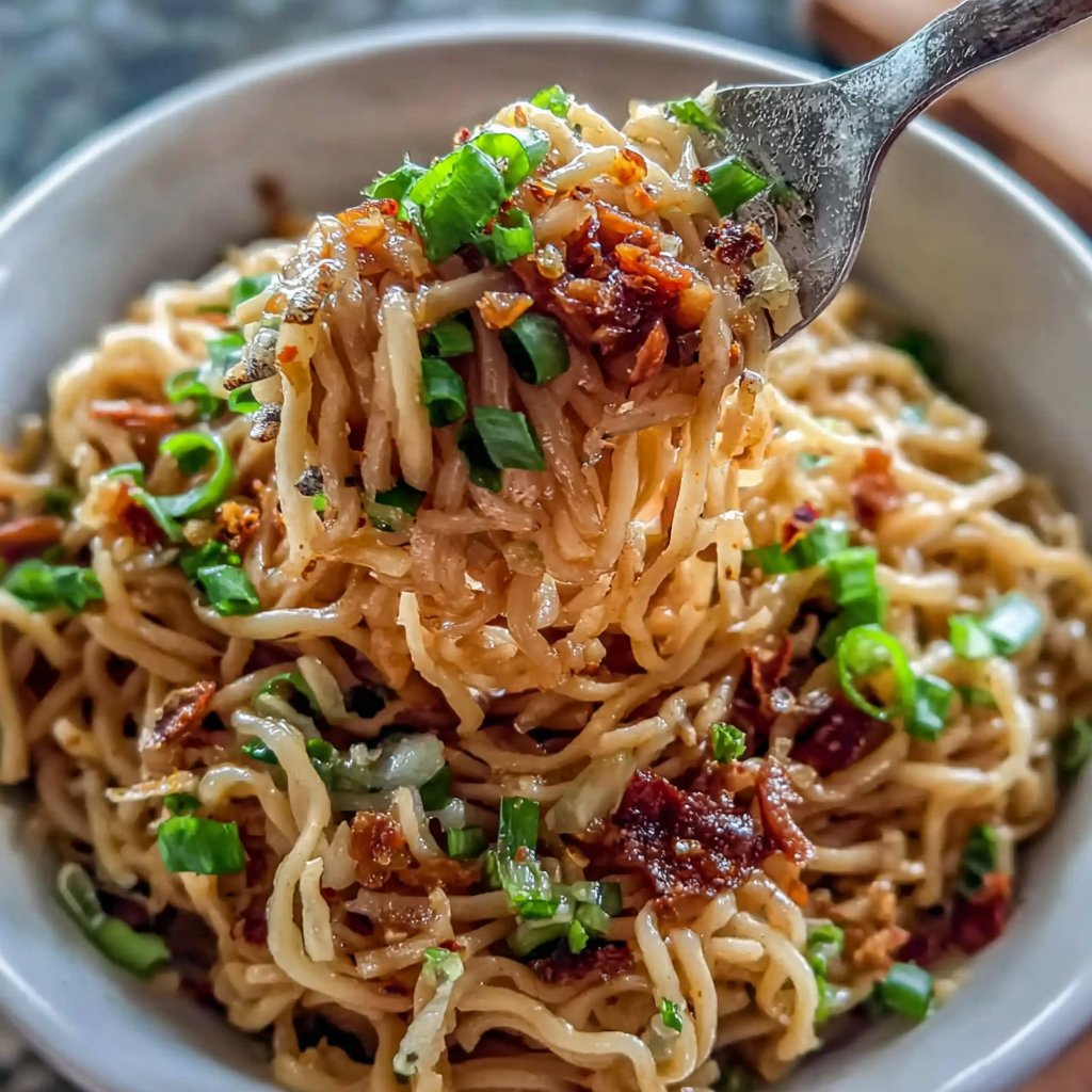 Spicy Garlic Noodles