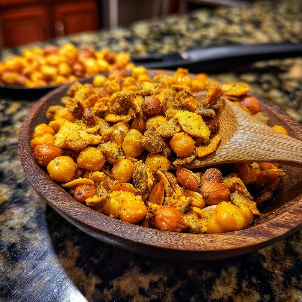 Crispy Chickpea Snack Mix