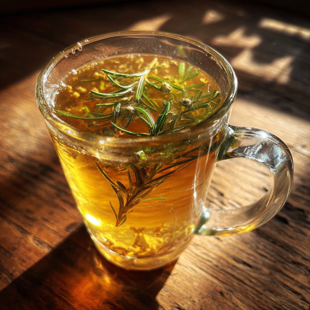 Soothing Dandelion Rosemary Tea