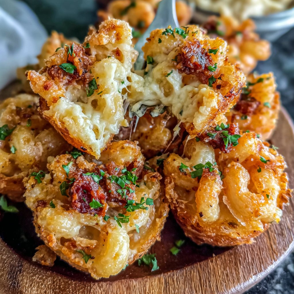 Cajun-Spiced Mac & Cheese Bites